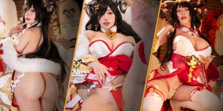 HaneAme sheds innocence for pure temptation in her Lustful Goat photobook—sultry shrine maiden looks, teasing poses, and sinful perfection that’s impossible to resist.