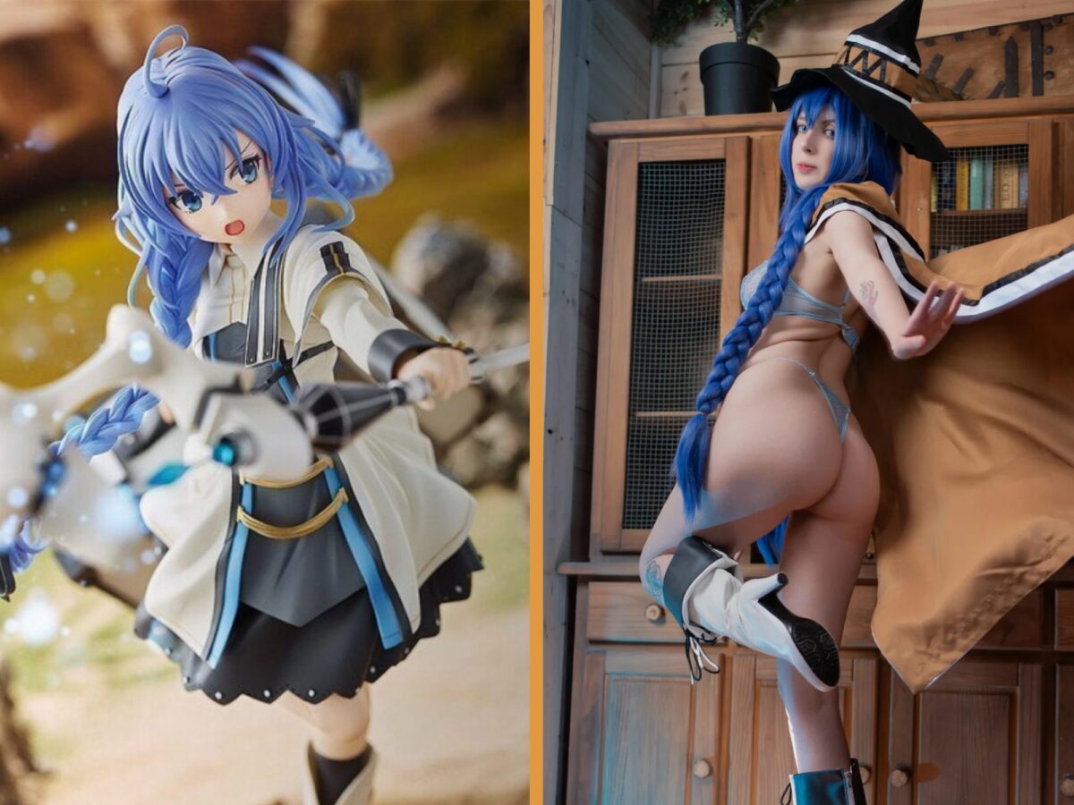 Roxy Migurdia 1/7 Figure vs Kerocchi Cosplay