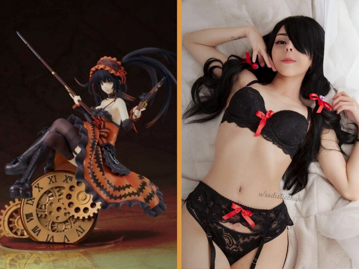 Kurumi Tokisaki 1/7 Figure vs Yuzuki Cos