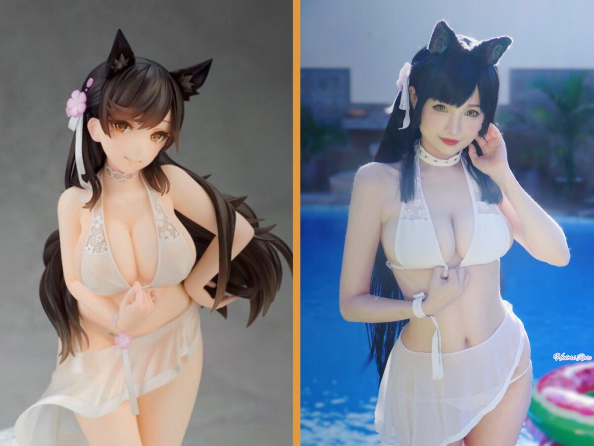 Atago 1/7 Manatsu no Koushinkyoku Ver. vs Hidori Rose Cosplay