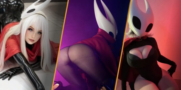 Who knew bug cosplay could be this seductive? These Silksong cosplayers turn silk and and stingers into something dangerously tempting!