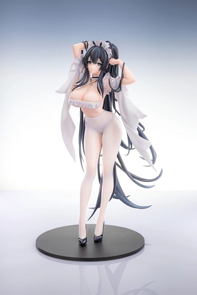 Sexy Anime Figures Anigame Azur Lane HMS Indominable Ms Motivationless Maid Figue Kinky Front View