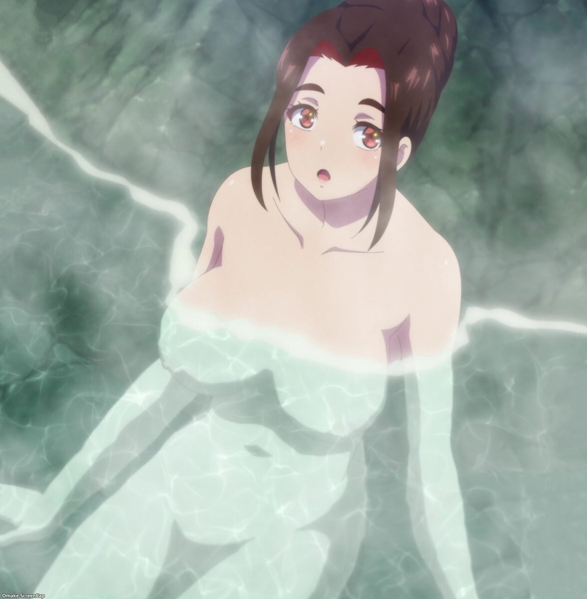 Sawaranaide Kotesashi Kun Episode 8 Miyuki Sits Against Stone