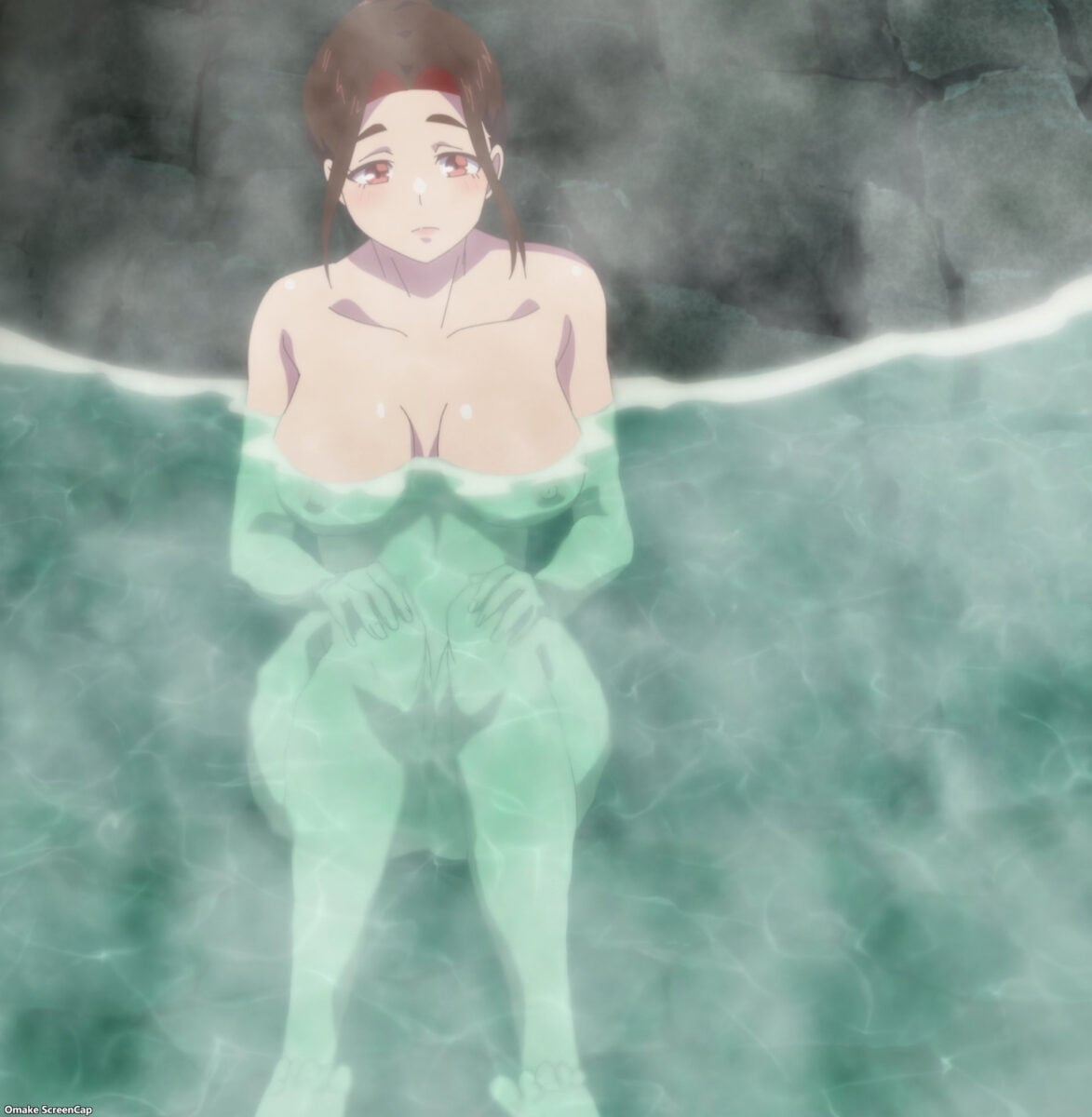 Sawaranaide Kotesashi Kun Episode 8 Miyuki Sits In Hot Spring
