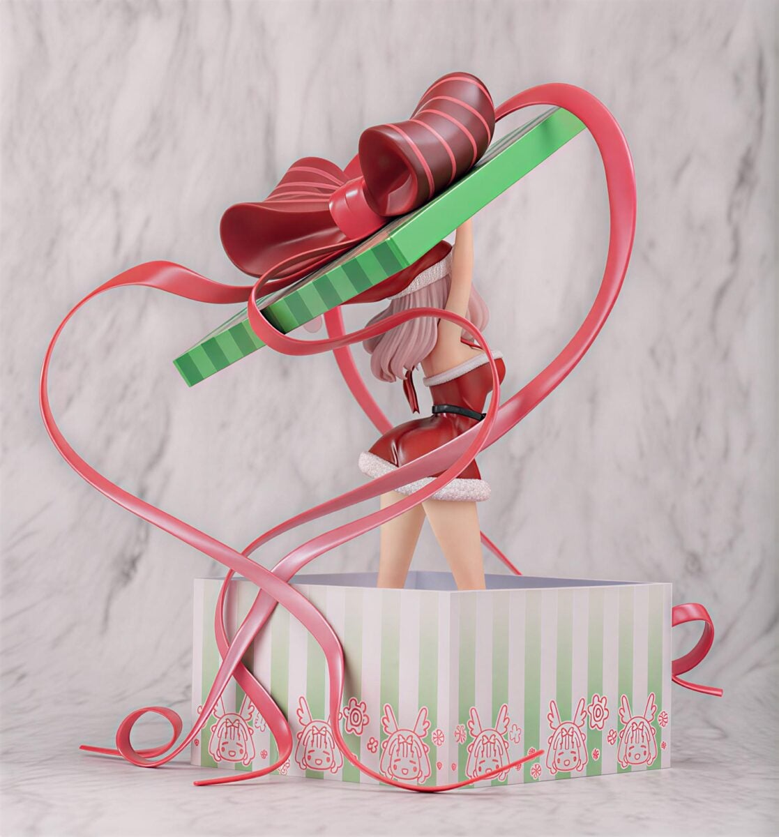 BeBox Love Is War Chika Fujiwara Christmas Figure Back Side View