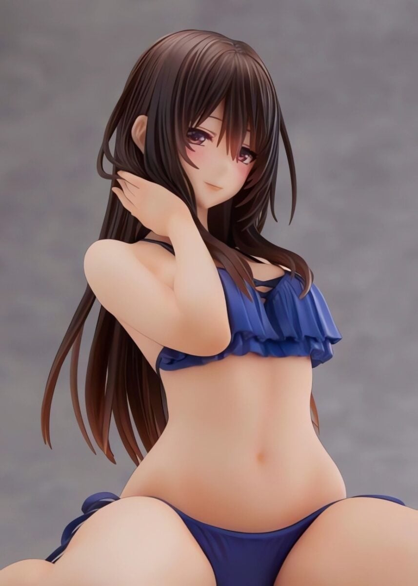 GOLDENHEAD Shy Girls In Love Kasane Minazumi Figure Cropped Front View