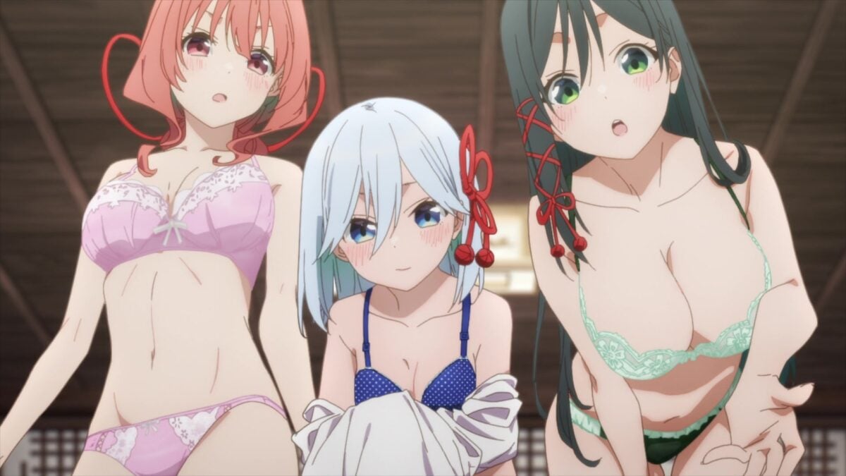 Fan Service Anime Tying The Knot With An Amagami Sister 01