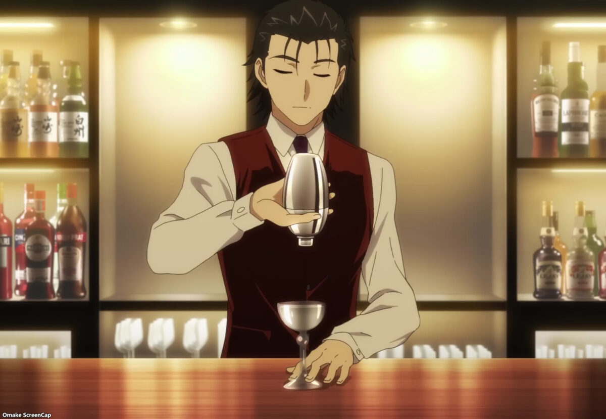 Bartender Glass Of God PV Sasakura Pours Drink