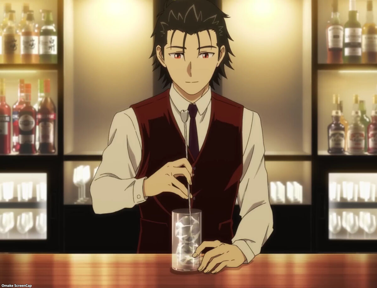 Bartender Glass Of God PV Sasakura Stirs Drink