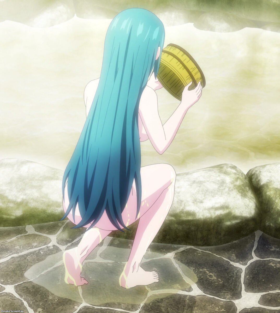 Chained Soldier Episode 2 Himari Pours Water Over Self