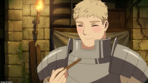 Delicious In Dungeon PV Laios Party Enjoys Food