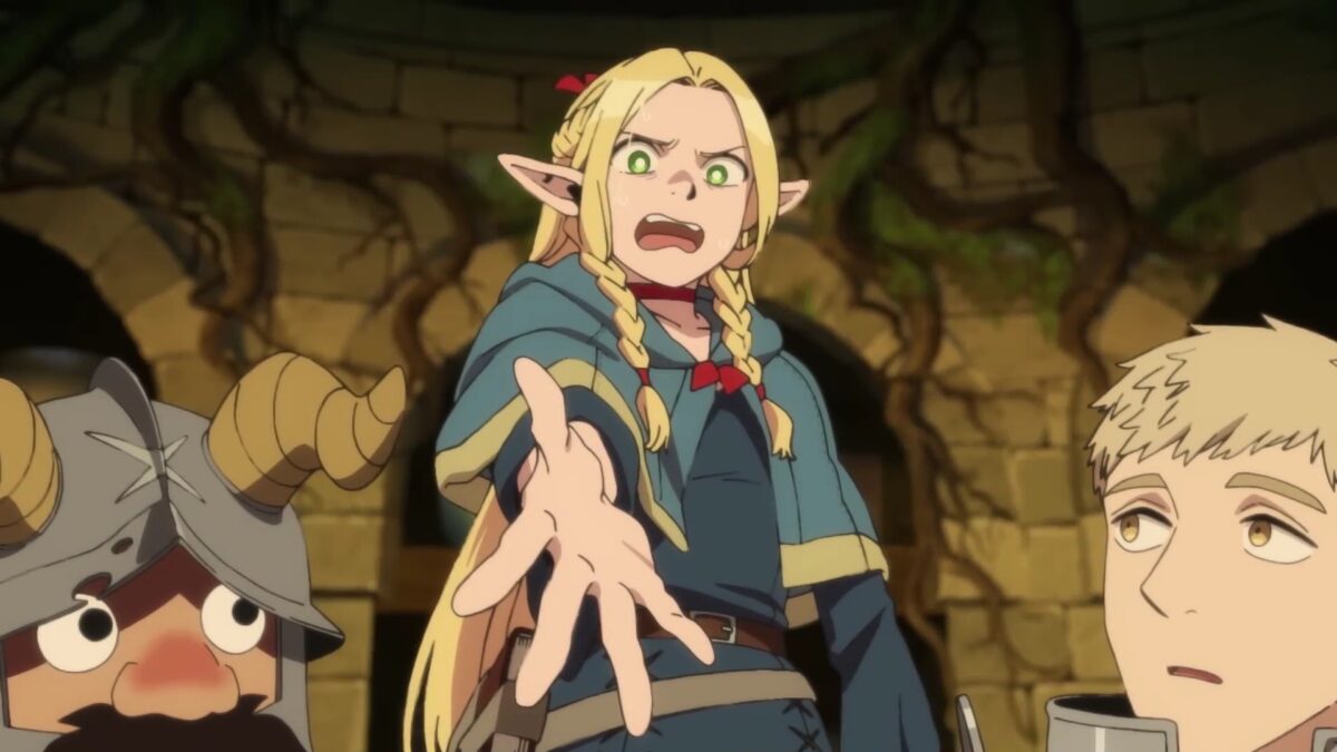 Delicious In Dungeon PV Marcille Asks For Bowl