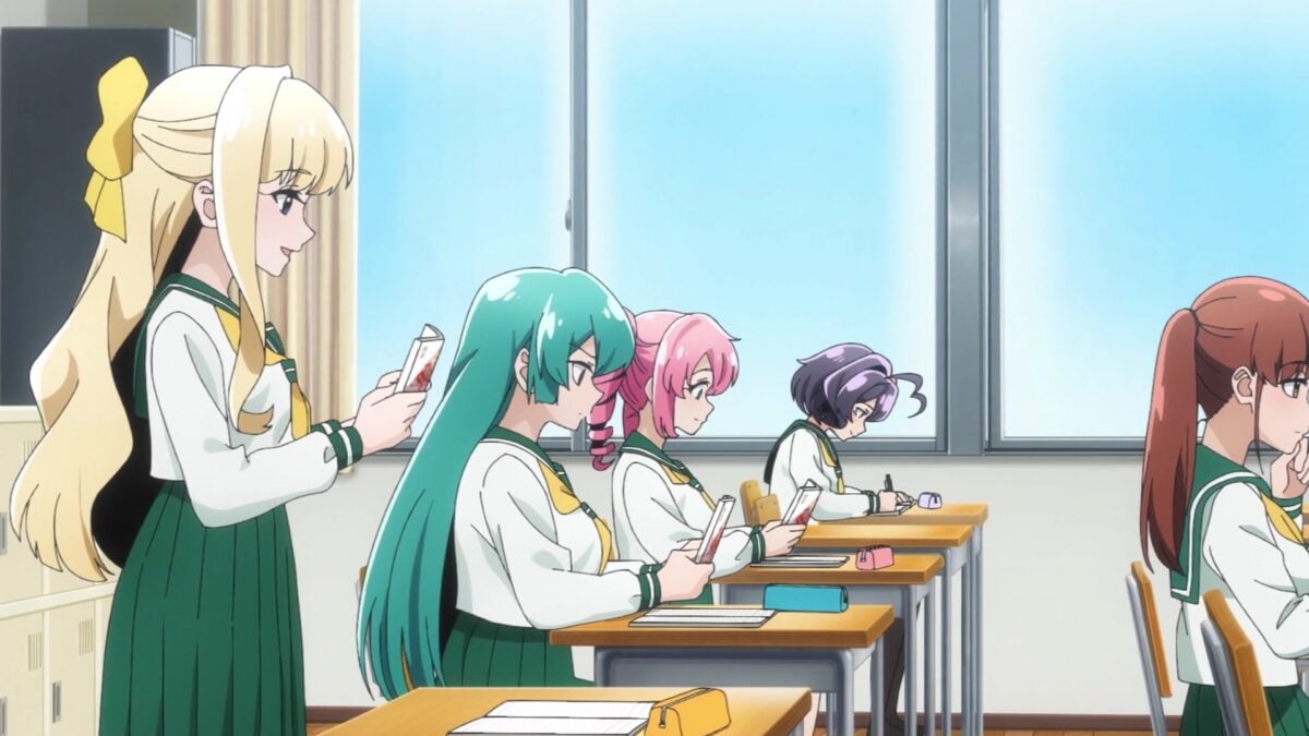 Gushing Over Magical Girls Episode 1 Classmates And Main Character Seat