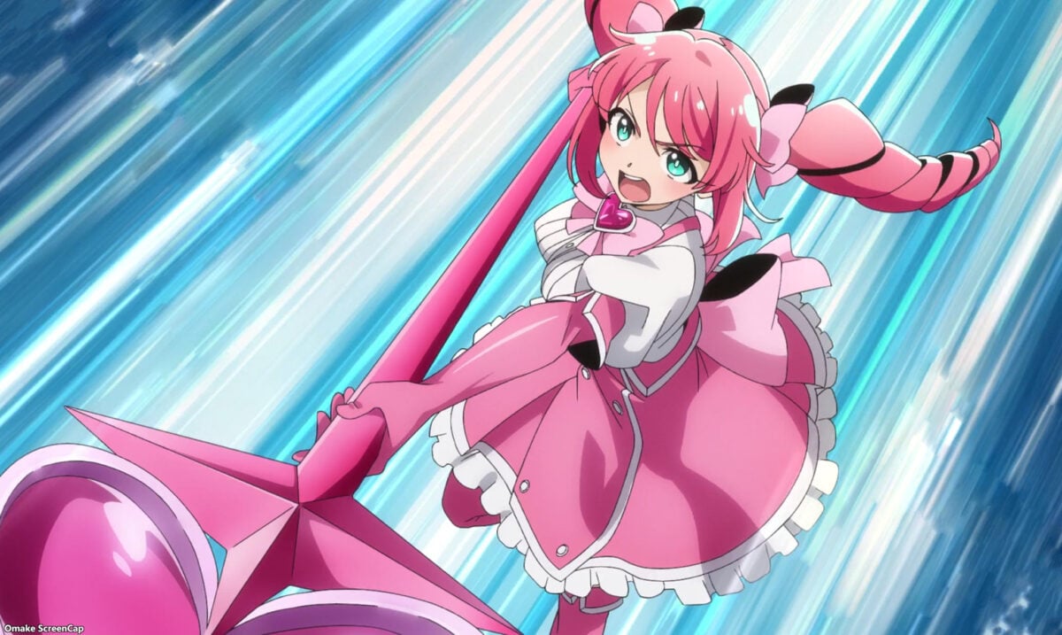 Gushing Over Magical Girls Episode 1 Magia Magenta Points Spear