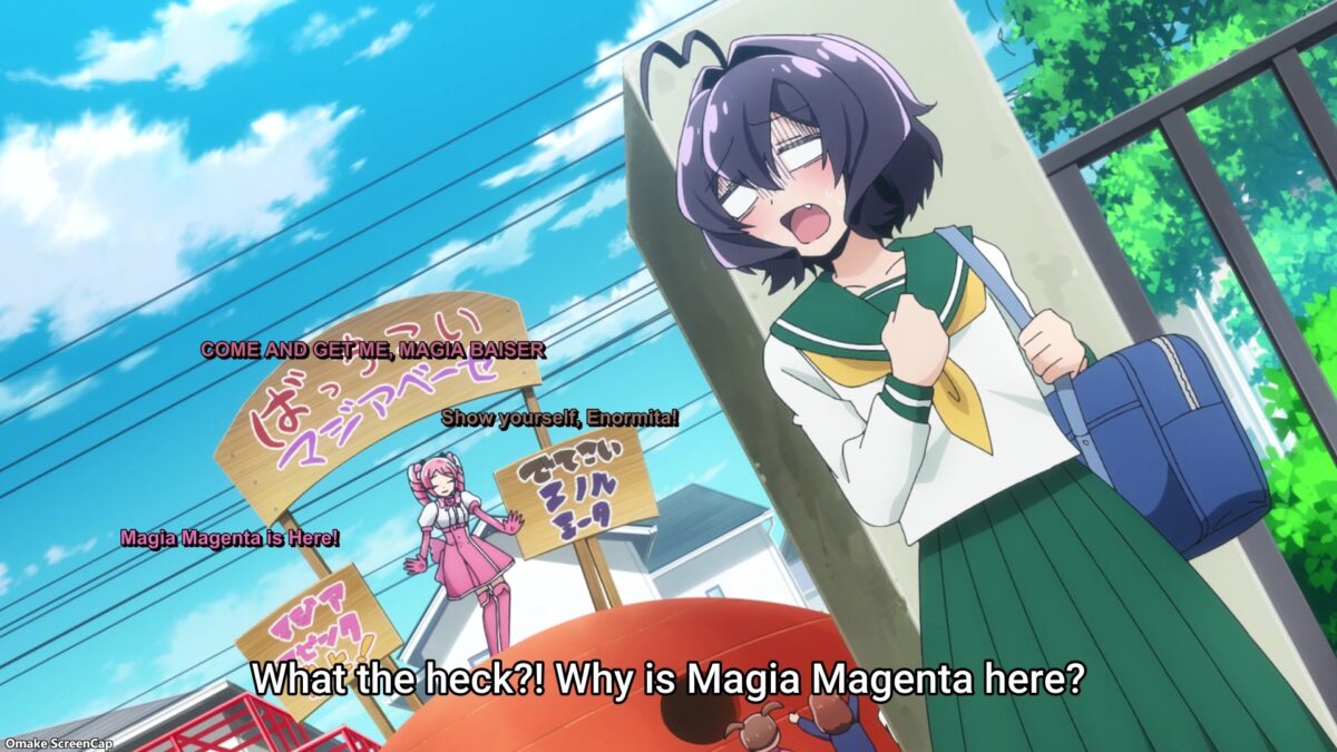 Gushing Over Magical Girls Episode 4 Utena Hides From Magia Magenta