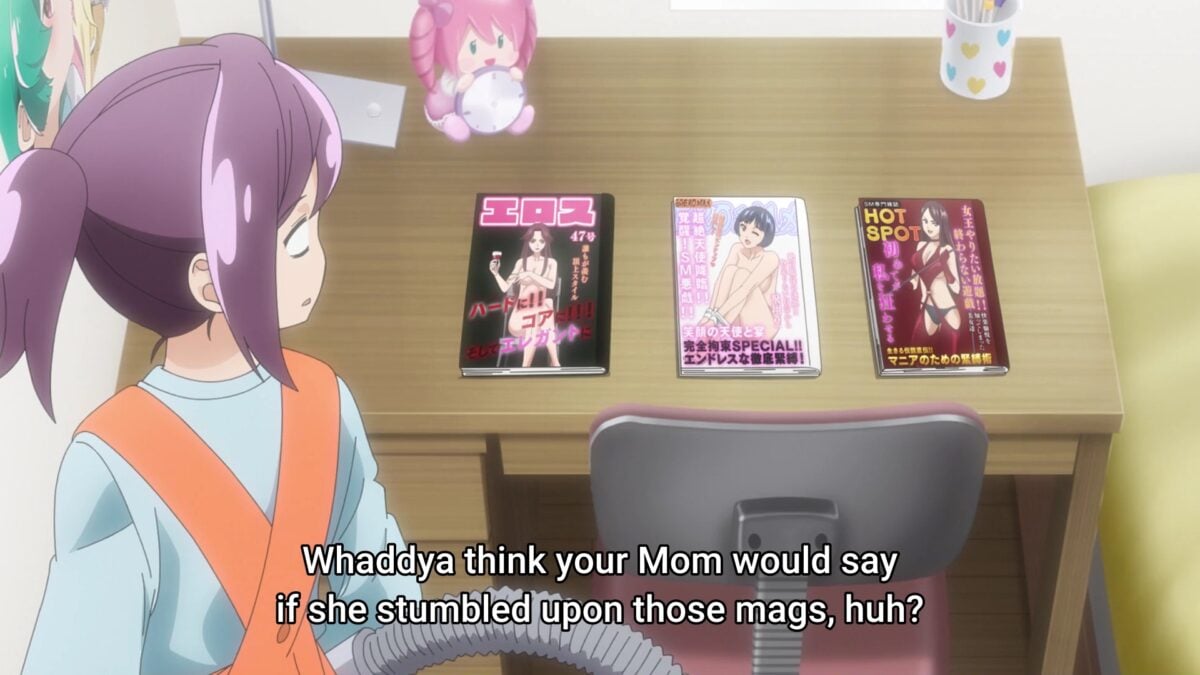 Gushing Over Magical Girls Episode 4 Utena's Mother Finds BDSM Mags