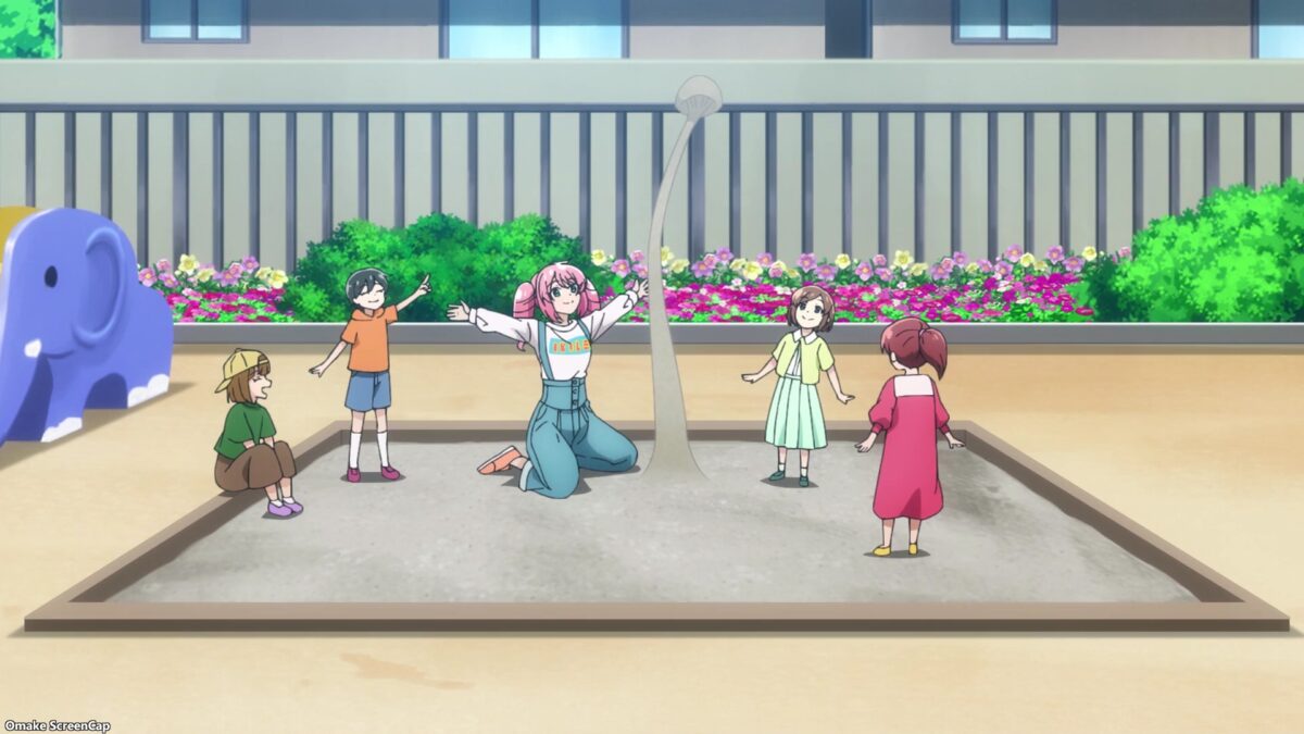 Gushing Over Magical Girls Episode 6 Haruka Plays With Children