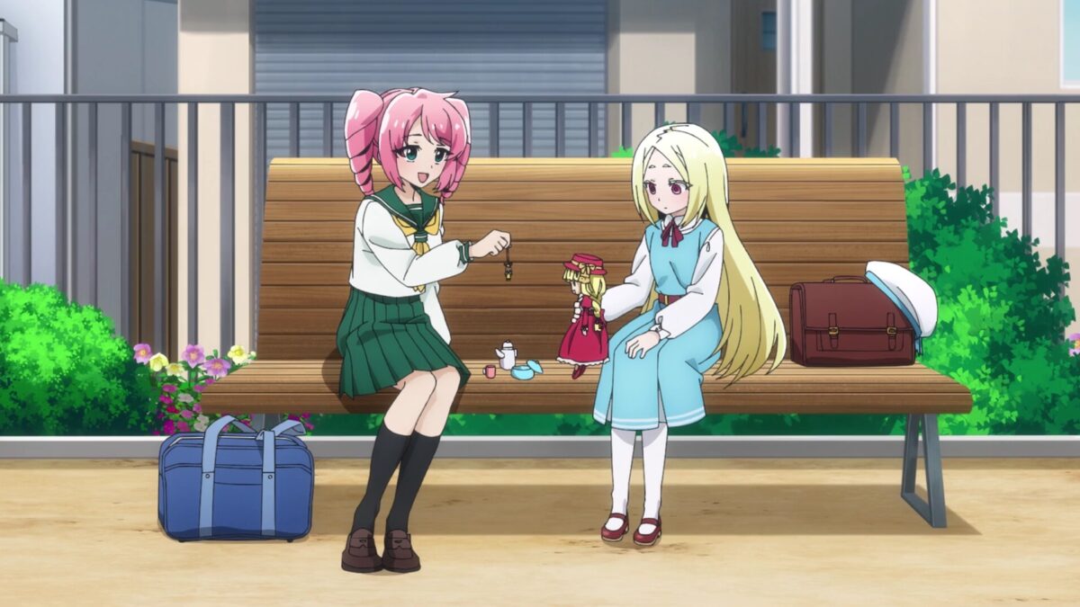 Gushing Over Magical Girls Episode 6 Haruka Plays With Korisu