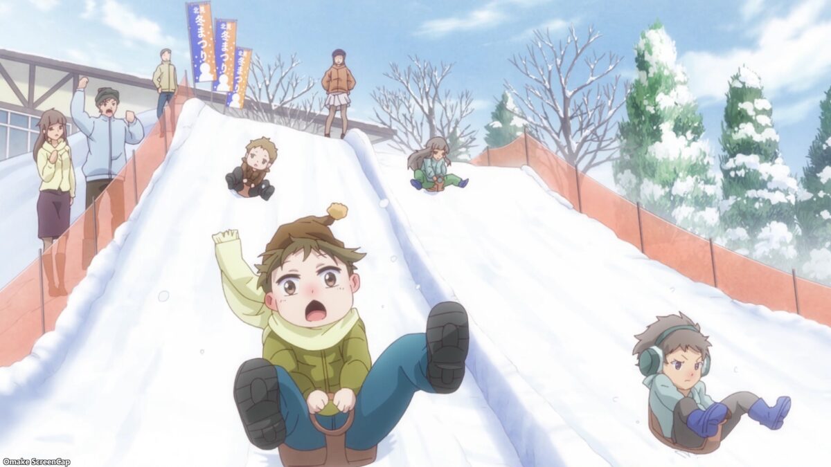 Hokkaido Gals Are Super Adorable Episode 2 Kids Slide Down