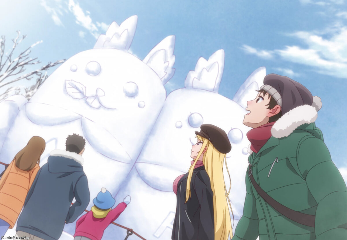 Hokkaido Gals Are Super Adorable Episode 2 Tsubasa Minami And Snow Statues