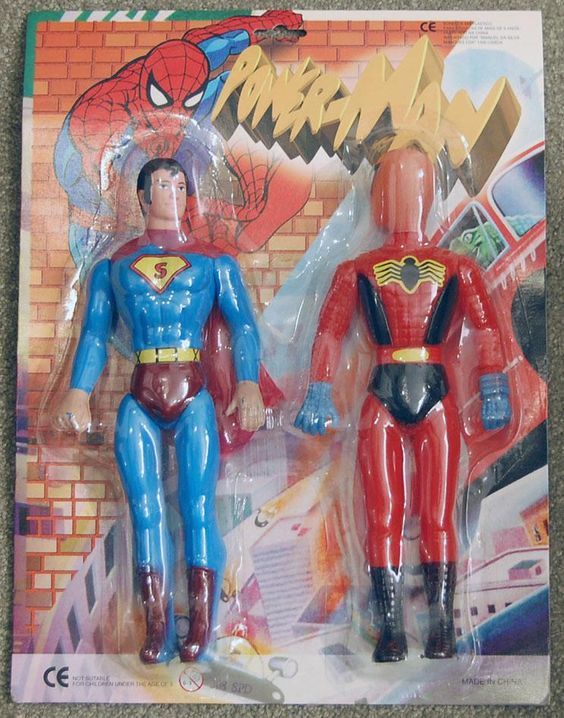 Marvel At These DC Knock Off Toys