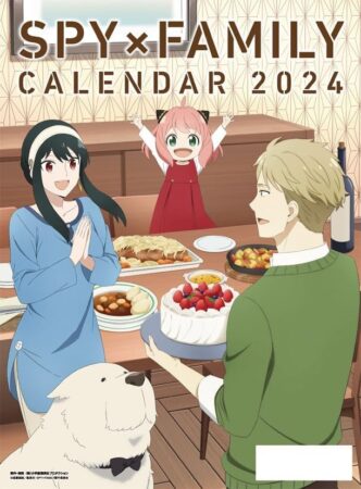 SPY X FAMILY 2024 Caledar Anime Gift Guide