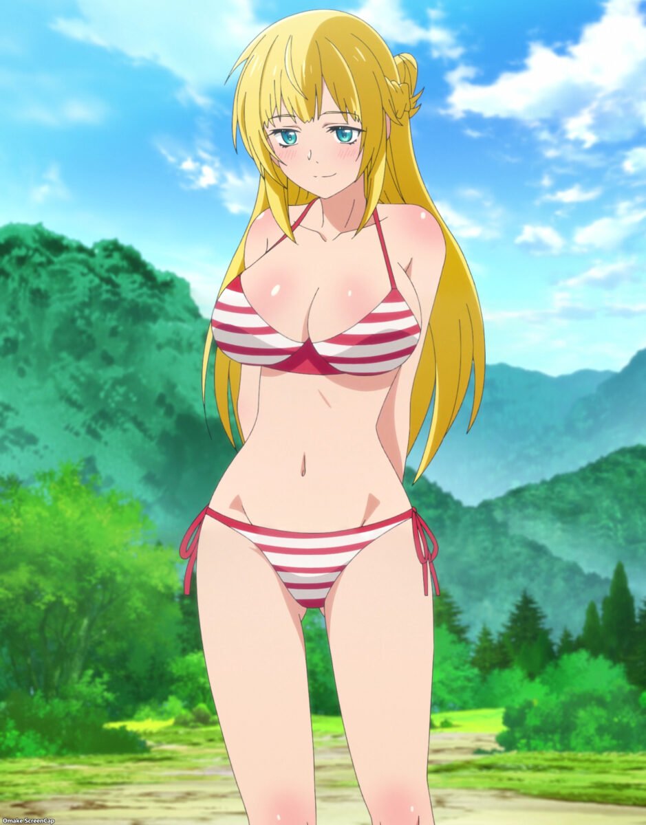 Shin No Nakama Episode 6 Rit Wears Bikini