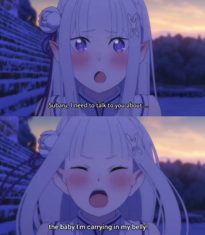 Emilia Anime Misunderstanding