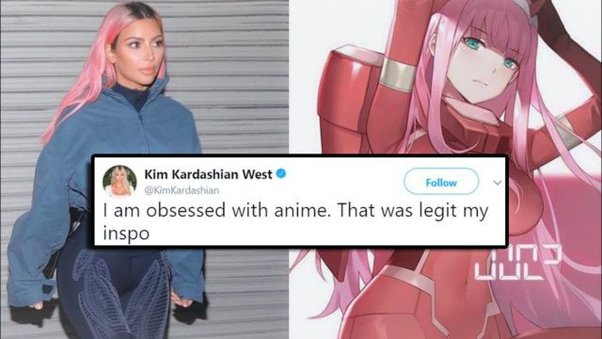 Kim Kardashian Anime Meme