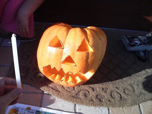 Picture of a bad Jack-o-Lantern