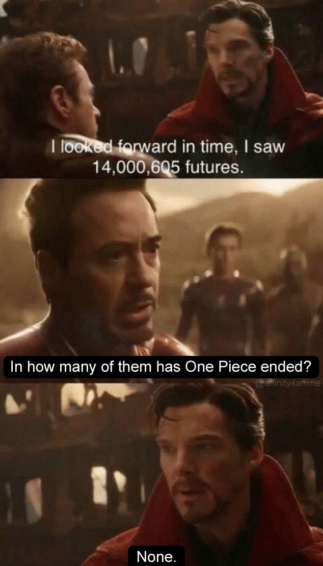 One Piece Avengers Meme