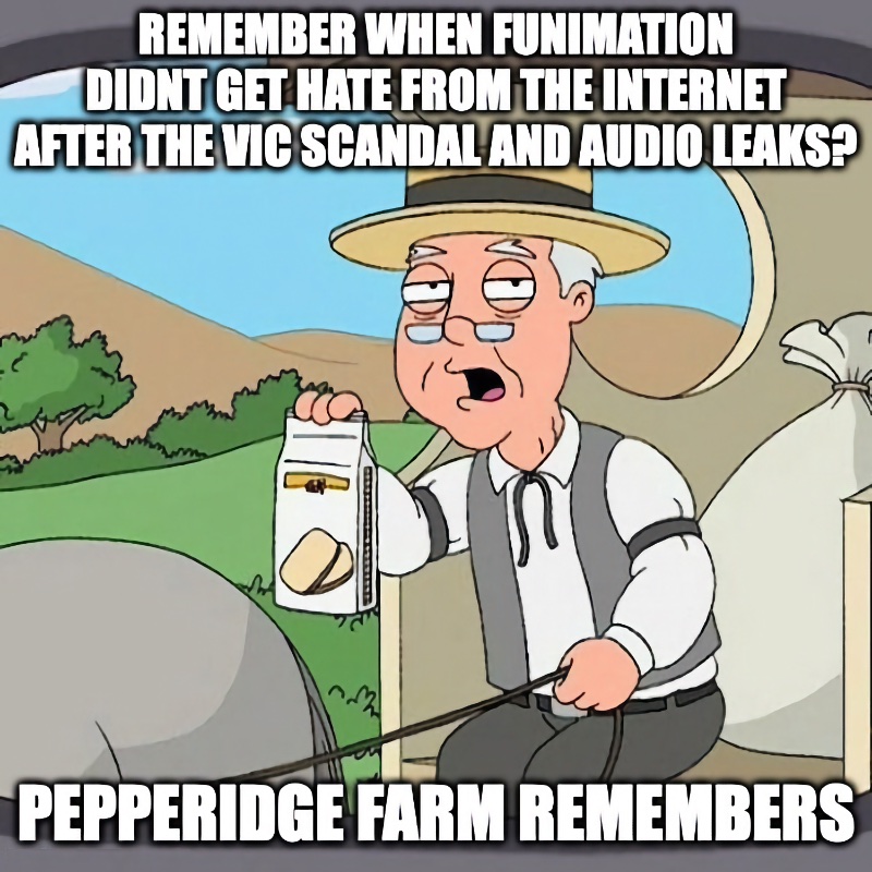 Pepperidge Farm Remembers Funimation Meme